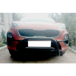 Передня дуга WT002 Black (нерж.)