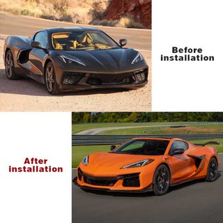 Комплект обвісів Z06 Chevrolet Corvette C8 2019- рр. фото 1