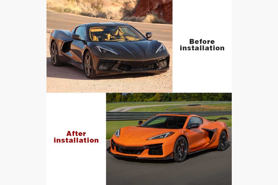 Chevrolet Corvette C8 2019- рр. Комплект обвісів Z06 Image