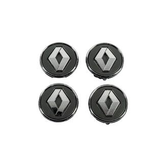 Ковпачки у диски графіт з кільцем 81568DRK (57мм на 49мм, 4 шт)