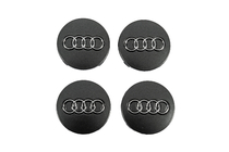 Audi Заглушки у диски 60/58мм графіт ad5957g (4 шт) фото 1