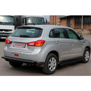 Бічні труби BB002 Black (2 шт., нерж.) фото 3