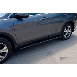 Бічні труби BB002 Black (2 шт., нерж) фото 1