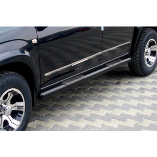 Бічні труби Black (нерж) фото 1