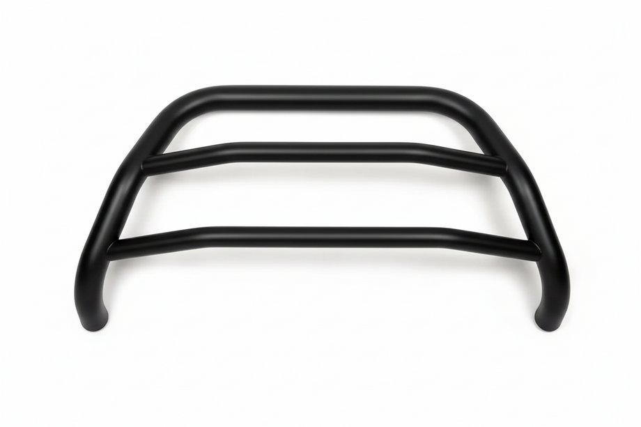 Mercedes Sprinter W901/902/903/904/905 1995-2006 рр. Кенгурятник WT022 Black (нерж.) 2000-2006 Фото 2