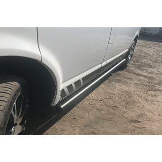 Бічні труби Black (2 шт., нерж) фото 2