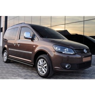 Бічні труби BB001 Black (2 шт., нерж) фото 1