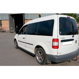 Бічні труби BB001 Black (2 шт., нерж) фото 4