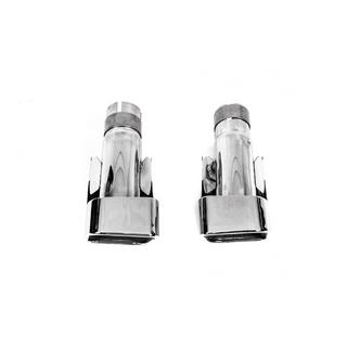 Насадки на глушники Sport (2 шт, нерж) фото 4