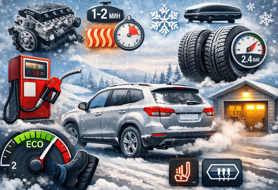 Як зменшити витрату палива взимку: ефективні поради для водіїв