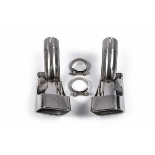 Насадки на глушники Sport V1 (2 шт, нерж) фото 2