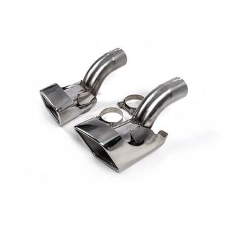 Насадки на глушники Sport V1 (2 шт, нерж) фото 1