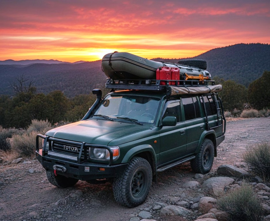 Переваги експедиційного багажника на даху автомобіля