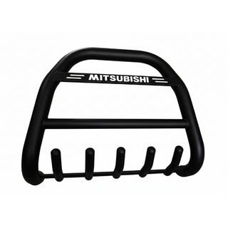 Кенгурятник QT012 Black (нерж.)