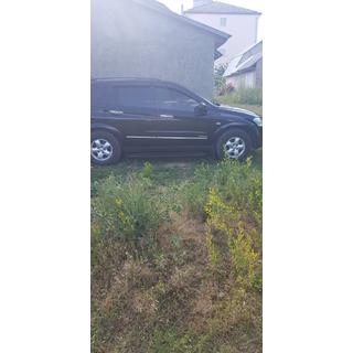 Бокові пороги Allmond Black (2 шт., Алюміній) SsangYong Kyron 2005-2014 рр. фото 3