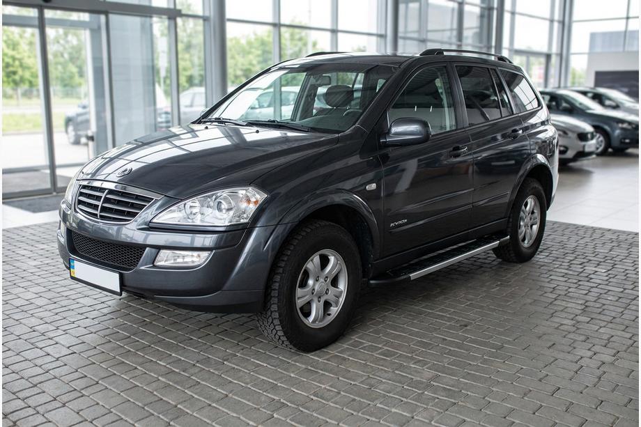 SsangYong Kyron 2005-2014 рр. Бокові пороги RedLine V1 (2 шт., Алюміній) Фото 1