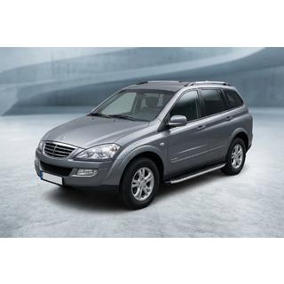Бокові пороги Fullmond (2 шт., Алюміній) SsangYong Kyron 2005-2014 рр. фото 1