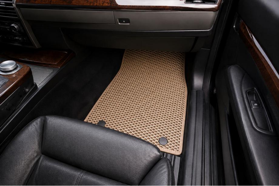 BMW 7 серія E65/66 2001-2008 рр. Килимки EVA (Для E66, бежевий) Фото 2