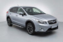 Subaru XV 2011-2017 рр. Бокові пороги Sunrise (2 шт., Алюміній) фото 1