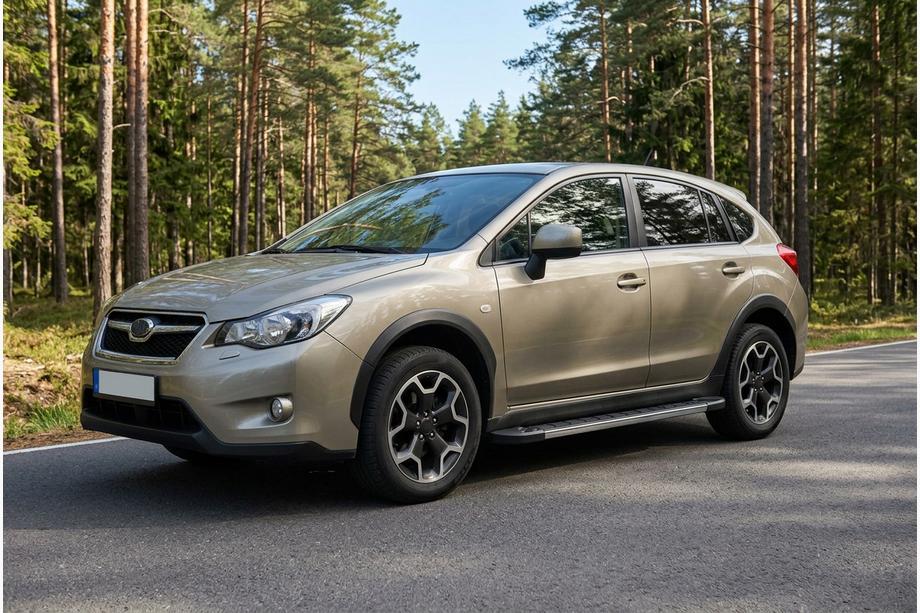 Subaru XV 2011-2017 рр. Бокові пороги RedLine V1 (2 шт., Алюміній) Image