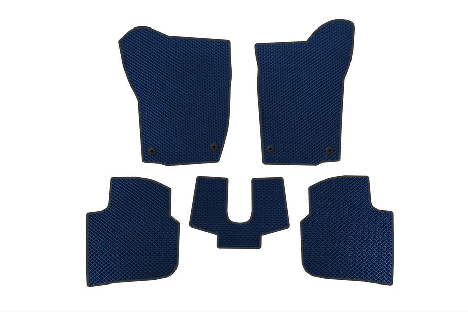Seat Toledo 2012-2019 рр. Килимки EVA (Синій) Image