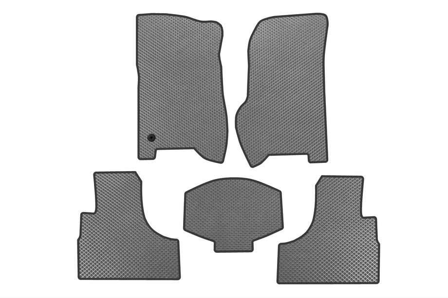 Jeep Cherokee/Liberty 2002-2007 рр. Килимки EVA (Сірий) Image