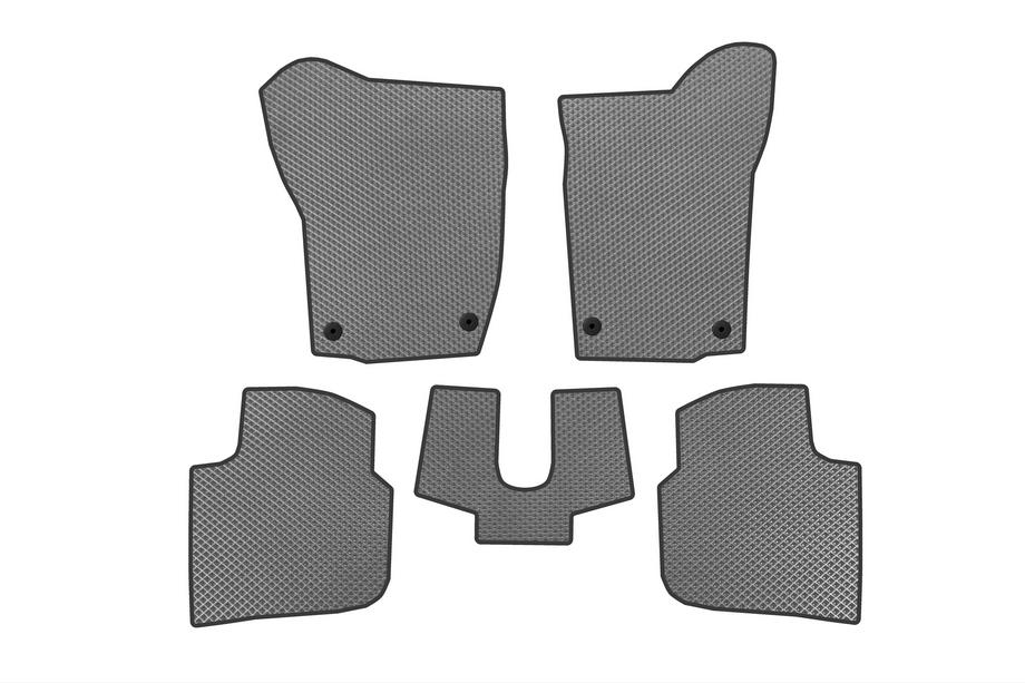 Seat Toledo 2012-2019 рр. Килимки EVA (Сірий) Image