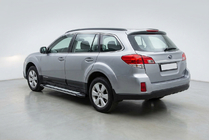 Subaru Outback 2009-2014 рр. Бокові пороги Rainbow (2 шт., алюміній) фото 1
