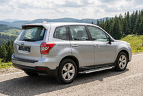 Subaru Forester 2013-2018 рр. Бокові пороги RedLine V1 (2 шт., Алюміній) фото 1