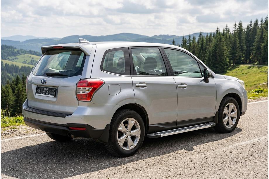 Subaru Forester 2013-2018 рр. Бокові пороги RedLine V1 (2 шт., Алюміній) Image