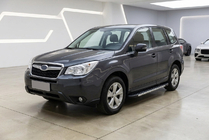 Subaru Forester 2013-2018 рр. Бокові пороги Duru (2 шт., Алюміній) фото 1