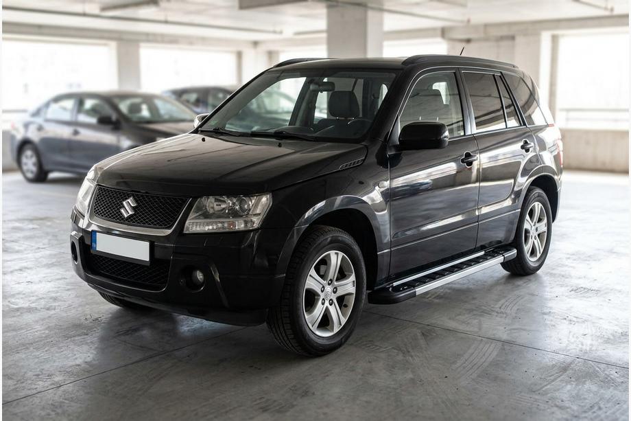Suzuki Grand Vitara 2005-2017 рр. Бокові пороги RedLine V1 (2 шт., Алюміній) Image