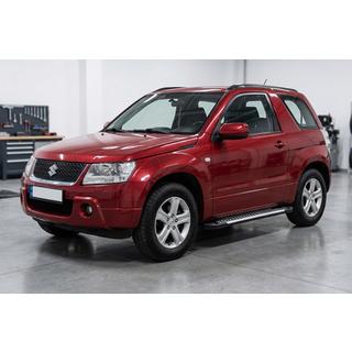 Бокові пороги Line (2 шт., Алюміній) Suzuki Grand Vitara 2005-2017 рр. фото 1