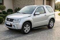 Suzuki Grand Vitara 2005-2017 рр. Бокові пороги RedLine Black (2 шт., Алюміній) фото 1