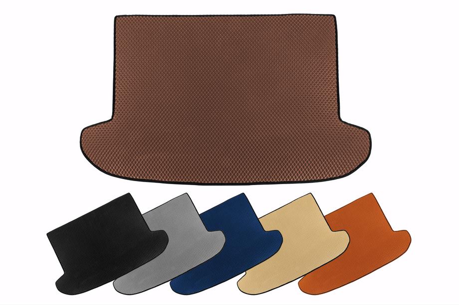 Chevrolet Tahoe 2020- рр. Килимок в багажник EVA (Коричневий) Фото 1