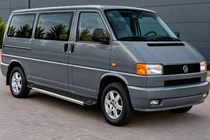 Volkswagen T4 Transporter 1990-2003 рр. Бокові пороги Duru (2 шт., алюміній) фото 1