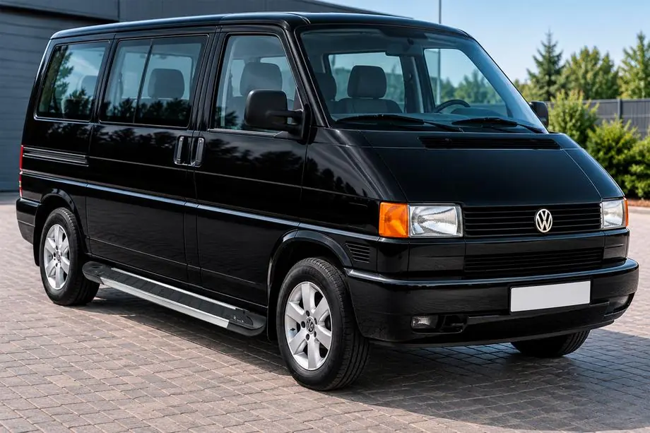 Volkswagen T4 Caravelle/Multivan 1990-2003 рр. Бокові пороги RedLine V1 (2 шт., Алюміній) Фото 1