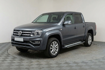 Volkswagen Amarok 2010-2022 рр. Бокові пороги Rainbow (2 шт., алюміній) фото 1