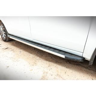 Бокові пороги Duru (2 шт., Алюміній) фото 4