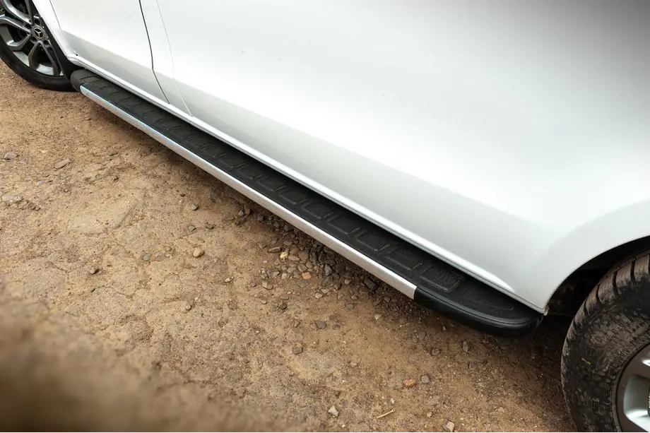 Mercedes Vito/V-class W447 2014- рр. Бокові пороги Duru (2 шт., Алюміній) Image