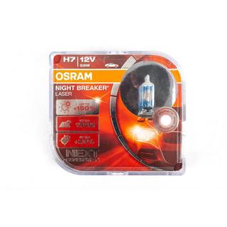 Лампа головного світла Osram H7 55W Night Breaker Laser 150% 64210NL фото 2