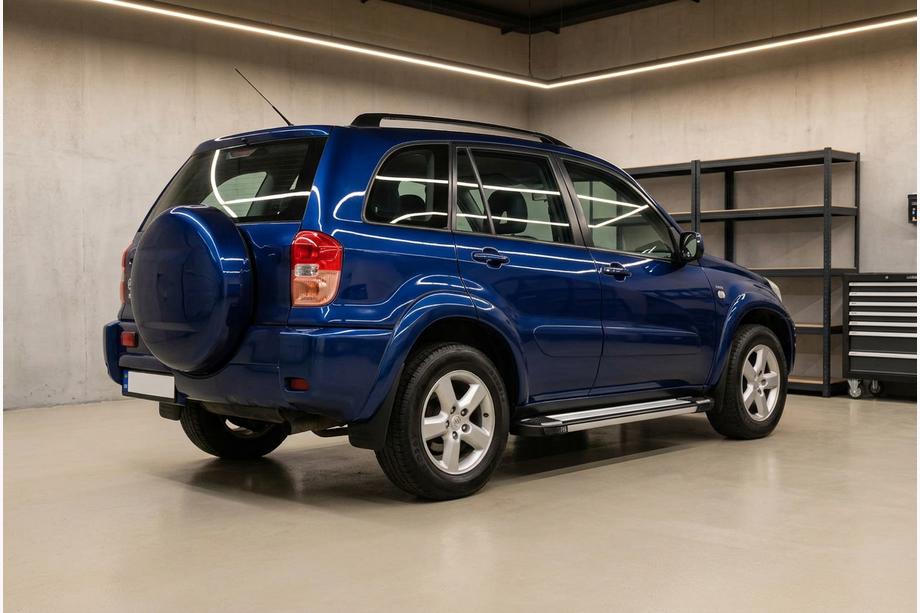 Toyota Rav 4 2001-2005 рр. Бокові пороги Rainbow (2 шт., Алюміній) Image