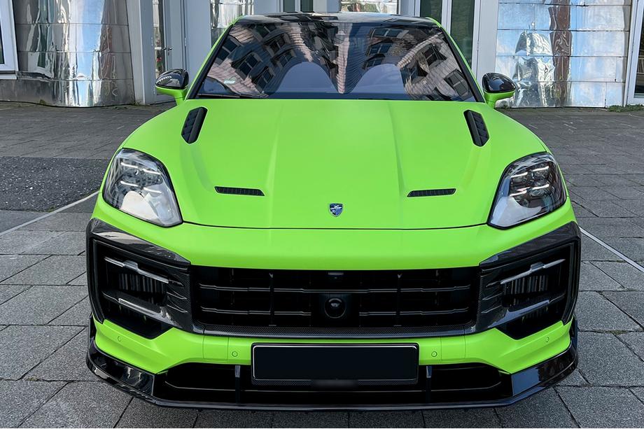 Porsche Cayenne 2018- рр. Комплект обвісів LRT-Design Carbon (для 2023-2026) Фото 5