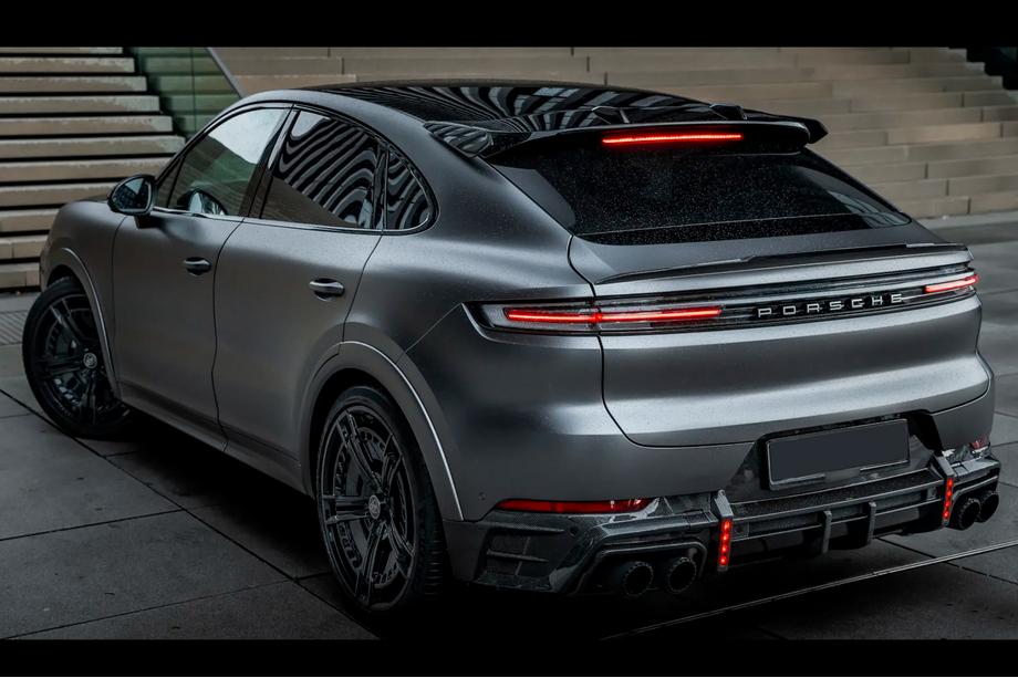 Porsche Cayenne 2018- рр. Комплект обвісів LRT-Design Carbon (для 2023-2026) Фото 10