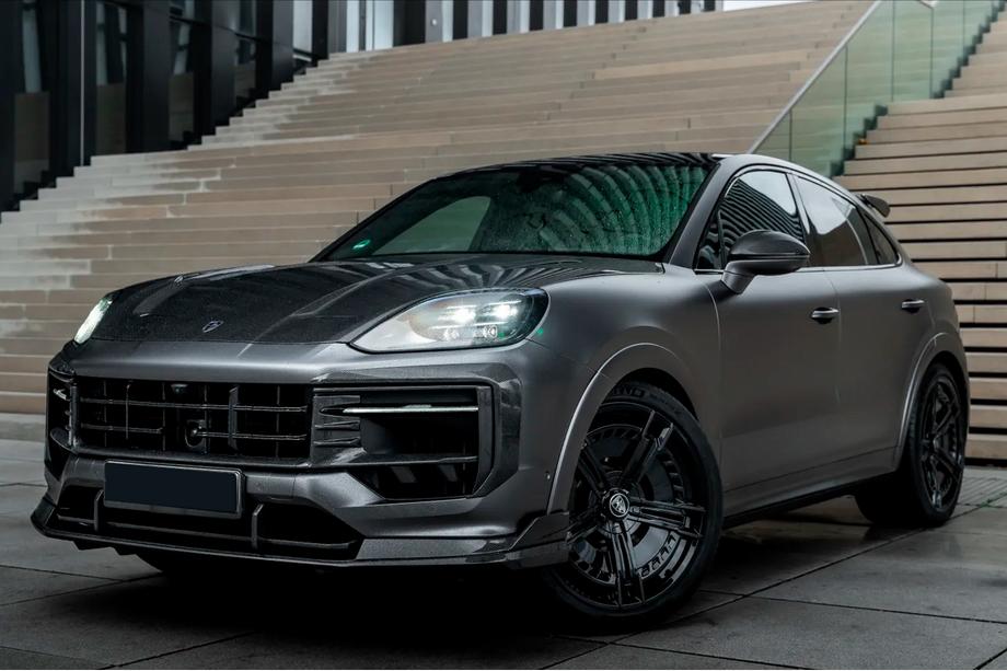 Porsche Cayenne 2018- рр. Комплект обвісів LRT-Design Carbon (для 2023-2026) Фото 11