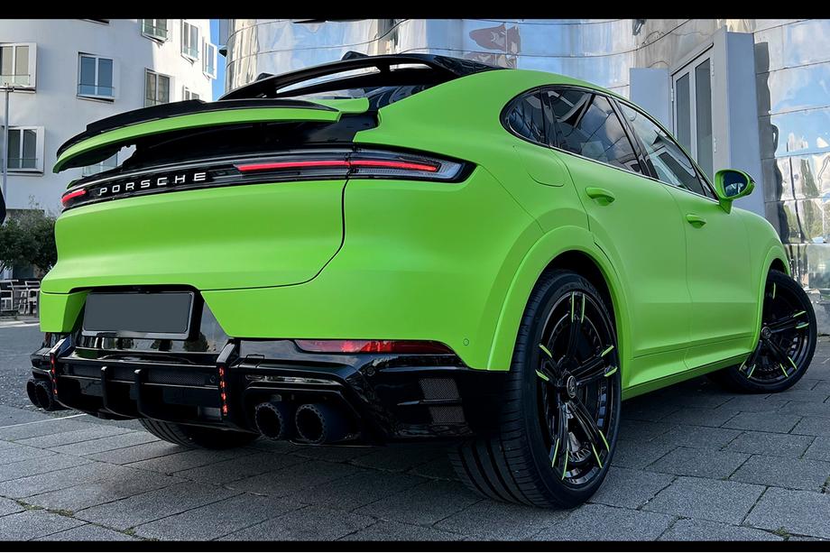 Porsche Cayenne 2018- рр. Комплект обвісів LRT-Design Carbon (для 2023-2026) Фото 3