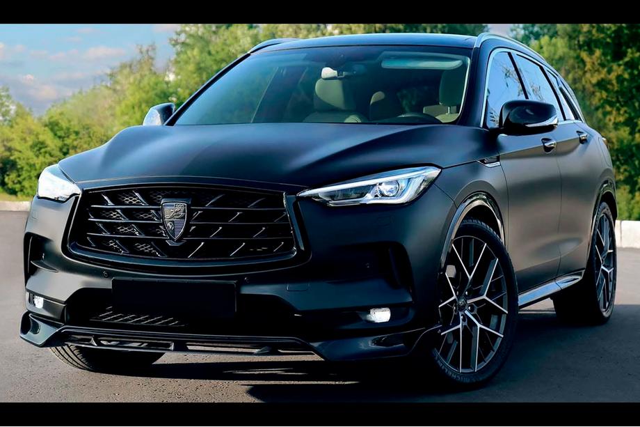 Infiniti QX50 2018- рр. Комплект обвісів LRT-Design (для 2018-2021) Фото 9