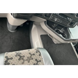 Килимки текстильні Deluxe (Чорний) Volvo FH 2012- рр. фото 3