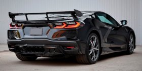 Chevrolet Corvette C8 2019- рр. Комплект обвісів LRT-Design Carbon фото 2
