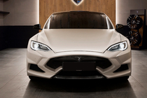 Tesla Model S 2012- рр. Комплект обвісів LRT-Design Carbon фото 12